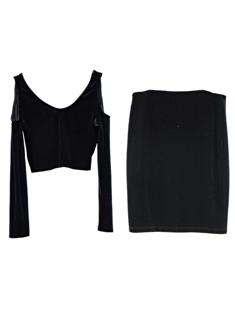 Promesa and Solemio Skirt Set in Black